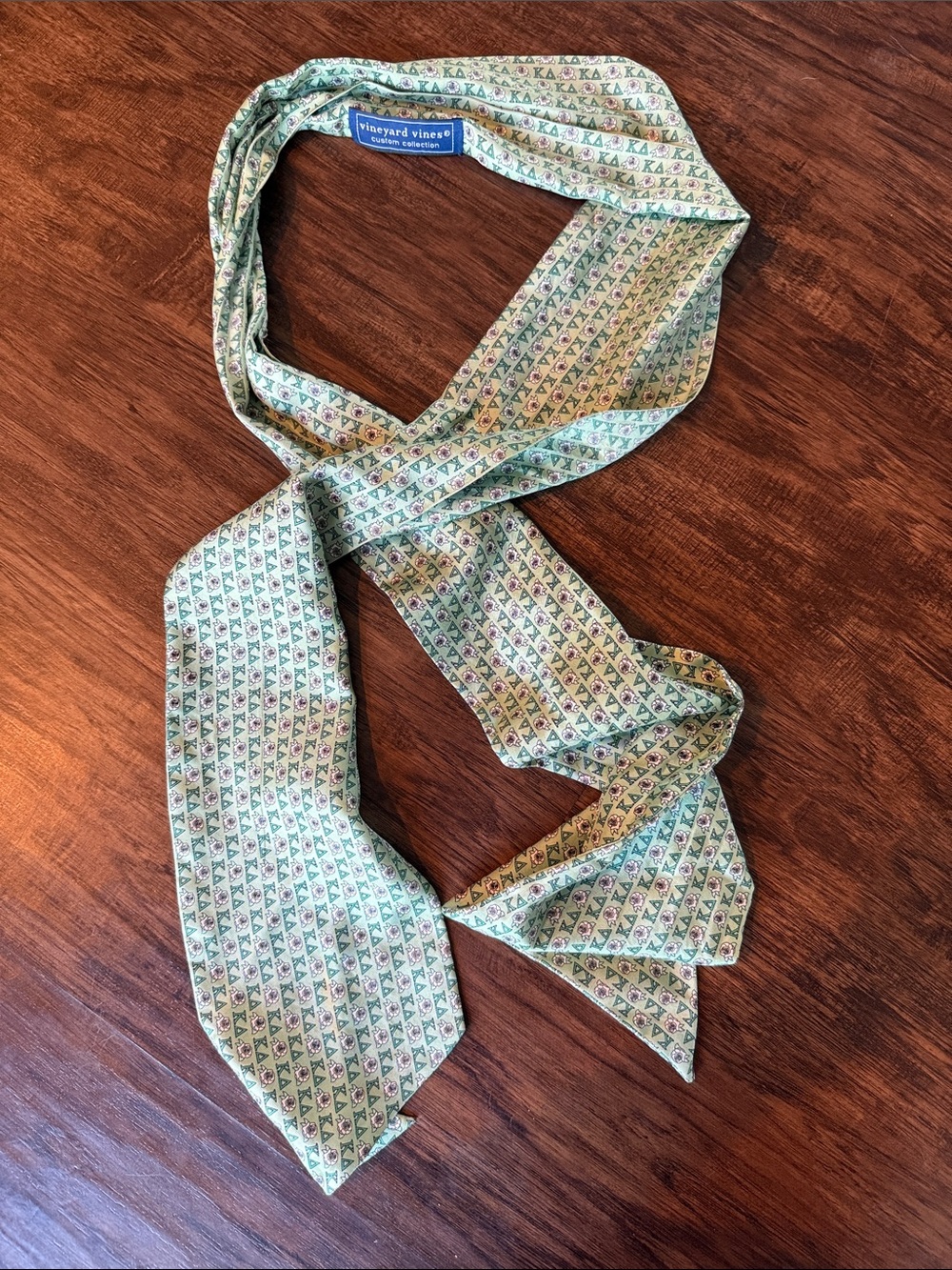 Vineyard Vines kappa delta Mint Green Printed Scarf